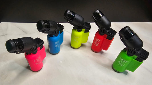 Single Torch Lighter Neon Colored